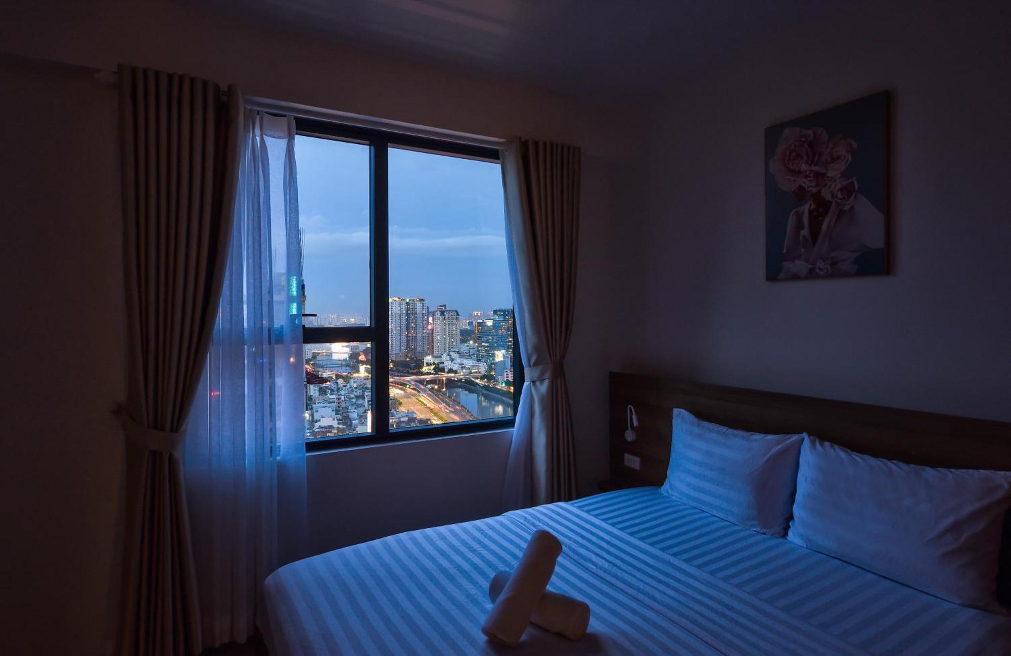 Smile Home - Soho Apartment Balcony - Modern Comfortable ホーチミン市 エクステリア 写真